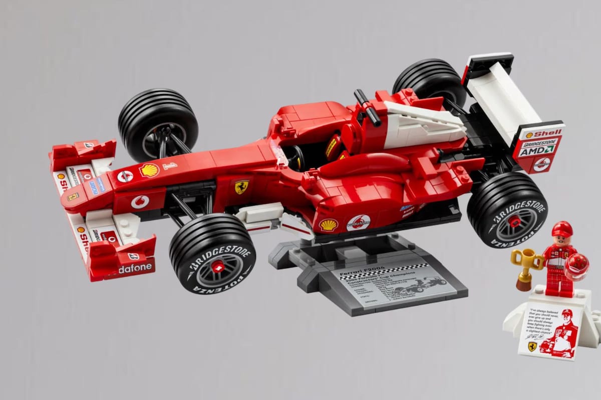 Michael Schumacher's Iconic Ferrari F1 Car Recreated In New Lego Set