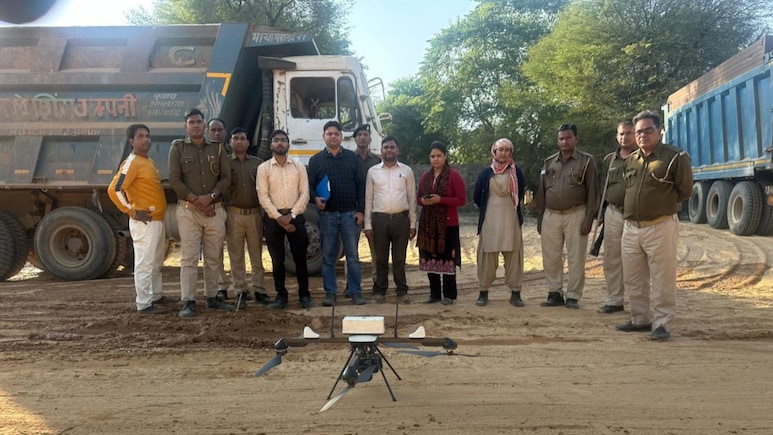 जयपुर: ड्रोन की नजर से खुला स्टोन क्रेशरों का काला खेल, 12 यूनिटों पर लगाया 80 लाख से ज्यादा जुर्माना