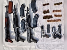 AK-47 Rifles, Pistols, Ammunition Found Near India-Pakistan Border