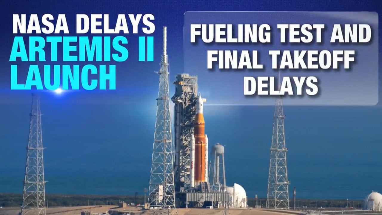 Frigid Cold At Launch Site Delays NASA's 1st Artemis Moonshot With Astronauts