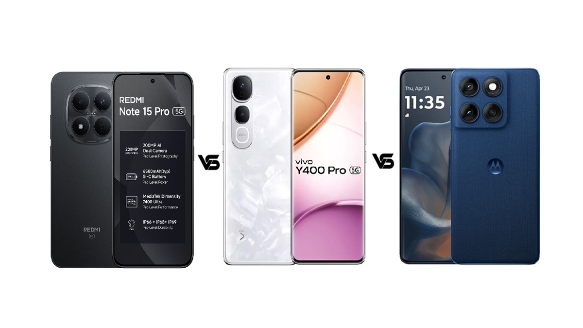 Redmi Note 15 Pro 5G vs Vivo Y400 Pro 5G vs Motorola Edge 60 5G: 30 हजार में कौन सा है बेस्ट