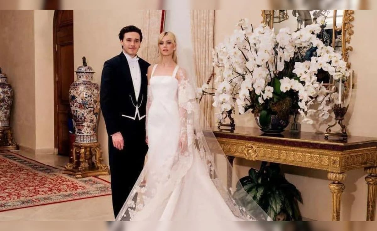 Why Nicola Peltz's Valentino Wedding Gown Is At The Centre Of Beckham  Family Fight