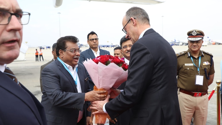 जर्मन चांसलर बेंगलुरु पहुंचे तो सीएम-डिप्टी CM पर क्यों फायर हो गई BJP? राहुल गांधी को भी घेरा