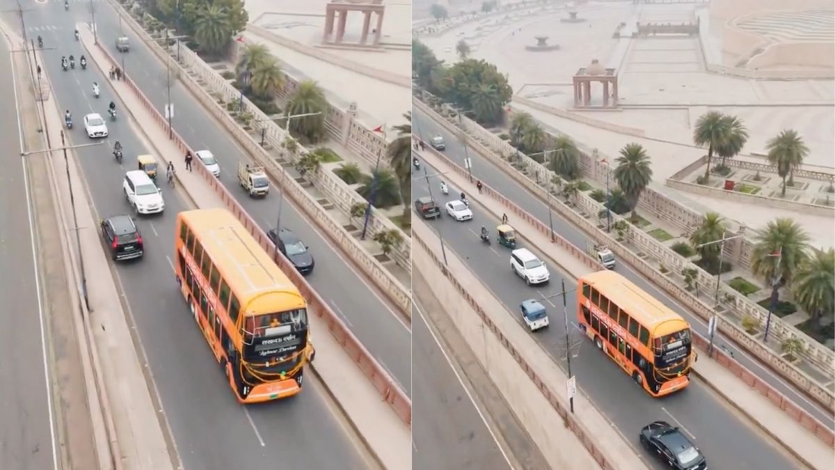 Double-Decker EV Bus Launched In Lucknow For Tourists: Route, Timing, Prices And More