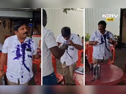 Pune News: बारामतीच्या नगराध्यक्षांवर शाईफेक, डॉ. आंबेडकरांच्या फोटोचा वाद चिघळला, भीमसैनिक आक्रमक