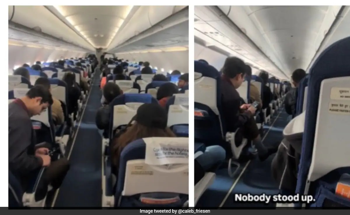 Influencer Praises Passengers' Patience on IndiGo Flight