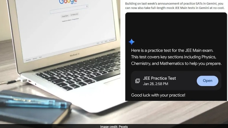 IIT एस्पिरेंट्स के लिए खुशखबरी, अब Gemini से फ्री में कर सकेंगे JEE की तैयारी, मॉक टेस्ट से मिलेगी काफी मदद