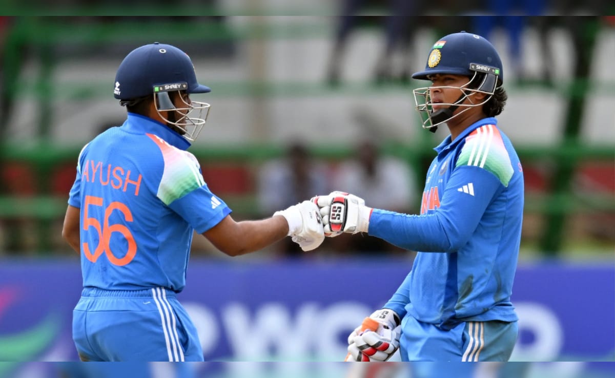 IND vs ZIM Live score, U19 World Cup:  वैभव सूर्यवंशी भी लौटे, भारत मुश्किल में, 3 गेंदों में गंवाए 2 विकेट