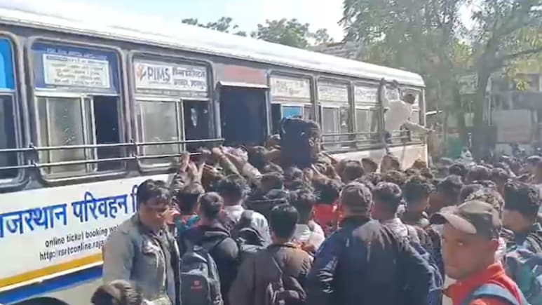 REET परीक्षा के अभ्यर्थियों के लिए मुफ्त बस सेवा, अतिरिक्त रोडवेज बसों की हुई तैनाती