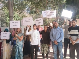 THAR वाली SI किरण राजपूत फिर विवादों में, नौकरी से हटवाने के ल&zwj;िए SP के सामने भूख हड़ताल पर बैठे लोग