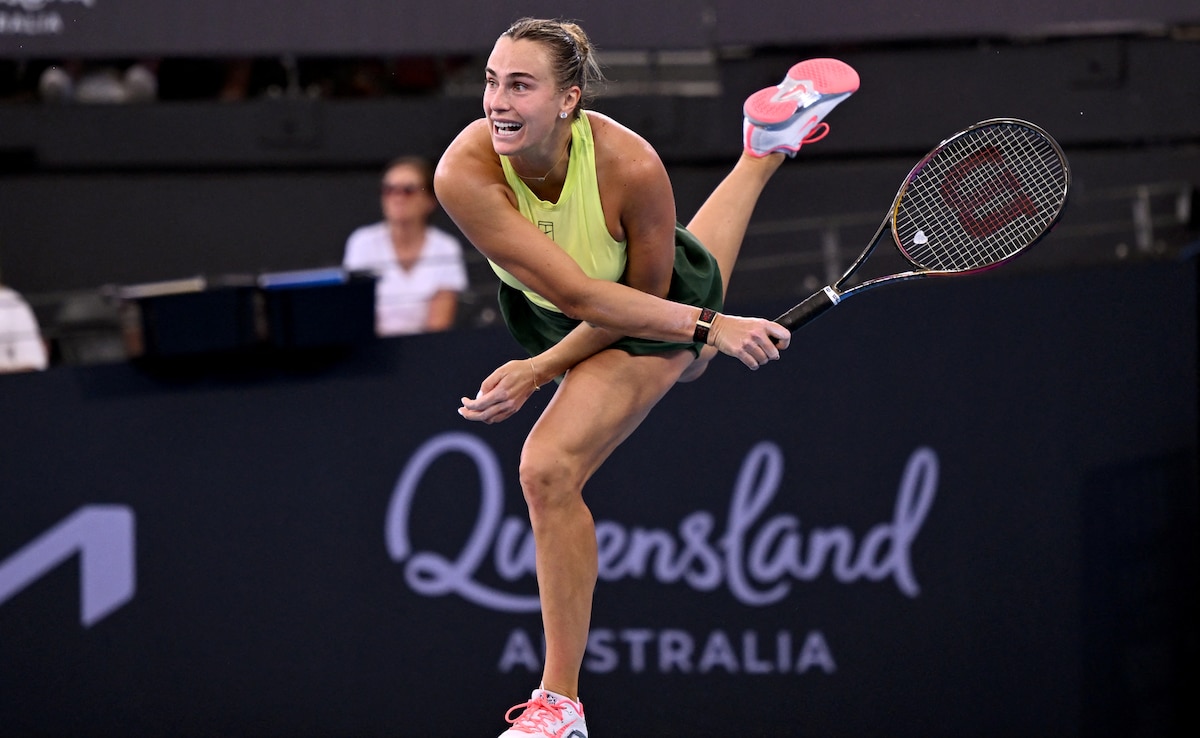 Aryna Sabalenka Beats Karolina Muchova, Advances To Brisbane International Final