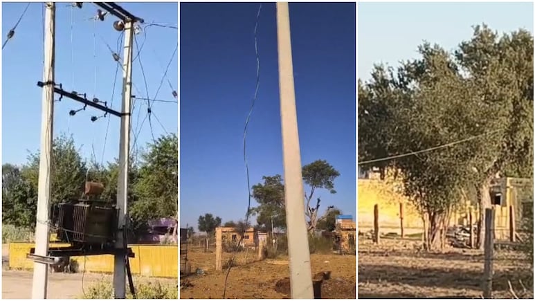 राजस्थान के इस गांव में 60 से ज्यादा घरों में दौड़ा करंट, जल गए लाखों के सामान; बाल-बाल बचे ग्रामीण