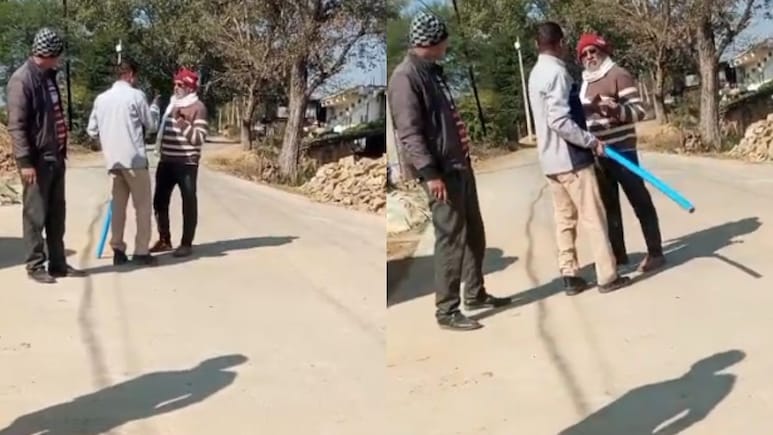 सतना में मदद के लिए किसान ने डायल 112 बुलाई, नाराज पुलिसकर्मी ने डंडे बरसाए