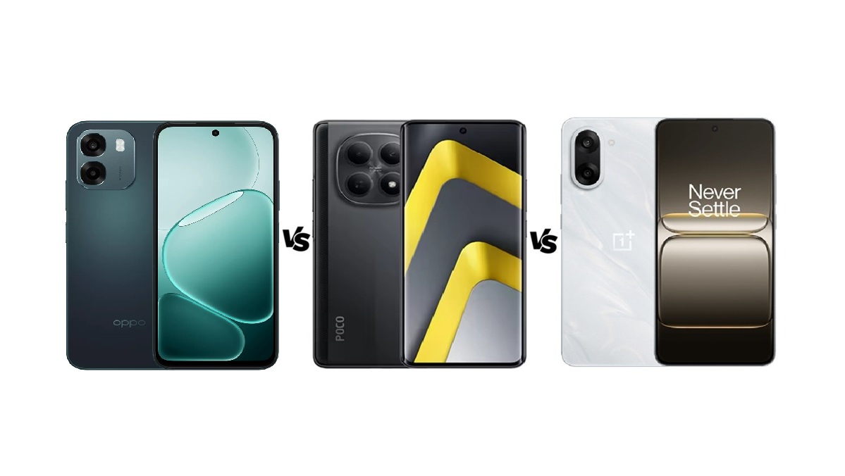Oppo A6 5G vs Poco M8 5G vs OnePlus Nord CE 5 5G: जानें कौन सा फोन रहेगा बेस्ट