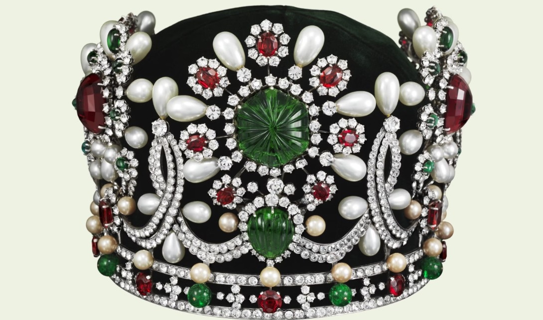 Farah Pahlavis crown, as crafted by Farah Pahlavis crown, as crafted by