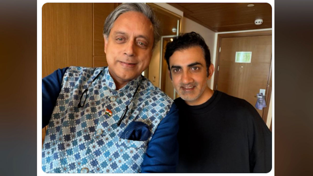 "India Coach's Role Hardest Job After PM": Shashi Tharoor Praises Gautam Gambhir