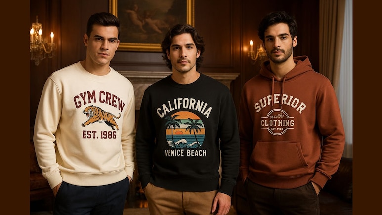 Men's Sweatshirts Under 1000: पाएं स्टाइलिश और आरामदायक मेंस स्वेटशर्ट्स ₹1000 से भी कम में, मिस न करें डील्स