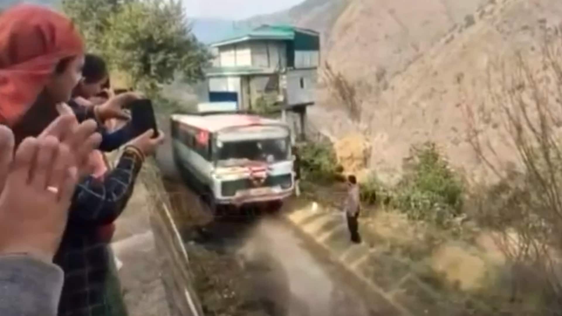 Claps, Cheers As Himachal Village Finally Gets Road Connectivity