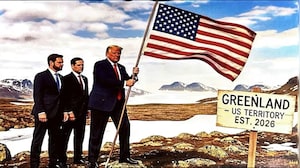 'EU Won't Push Back': Trump Mocks NATO Allies With Altered US Map That Includes Greenland