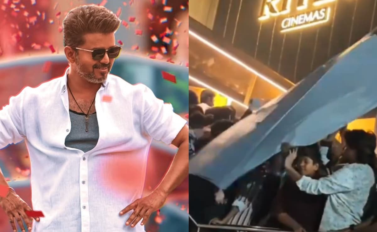 Vijay's Fans Tear Down Sivakarthikeyan's Parasakthi Posters At Jana Nayagan Trailer Launch Event In Madurai