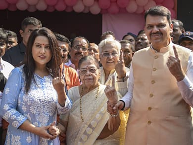 BMC Elections 2026 Live Updates: Voter Turnout Crosses 40%, Maharashtra CM Devendra Fadnavis Visits Poll Booths