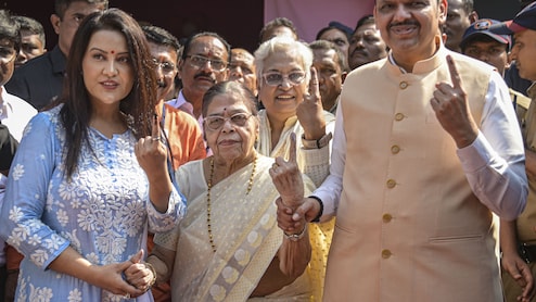 BMC Elections 2026 Live Updates: Voter Turnout Crosses 40%, Maharashtra CM Devendra Fadnavis Visits Poll Booths
