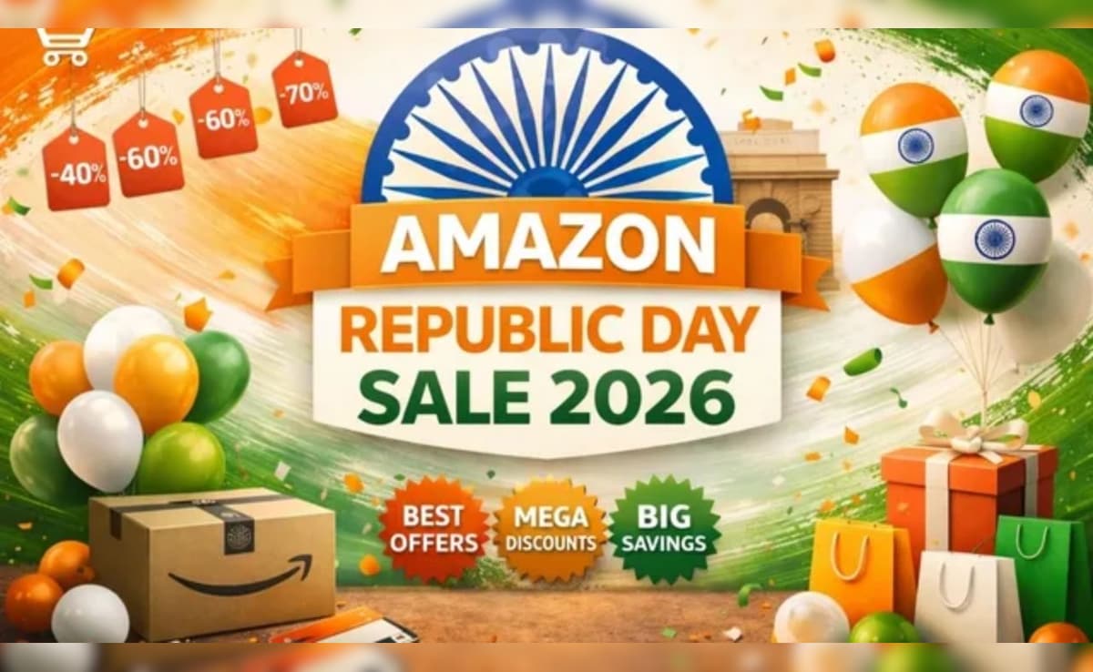 Amazon Great Republic Day Sale 2026: बंपर ऑफर्स की लगी लाइन, अमेजन की सेल में उठाएं फायदा