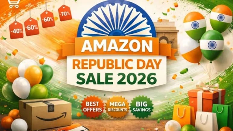 Amazon Great Republic Day Sale 2026: बंपर ऑफर्स की लगी लाइन, अमेजन की सेल में उठाएं फायदा