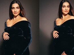 Sonam Kapoor Elevates Maternity Fashion In A Luxe Velvet Gown