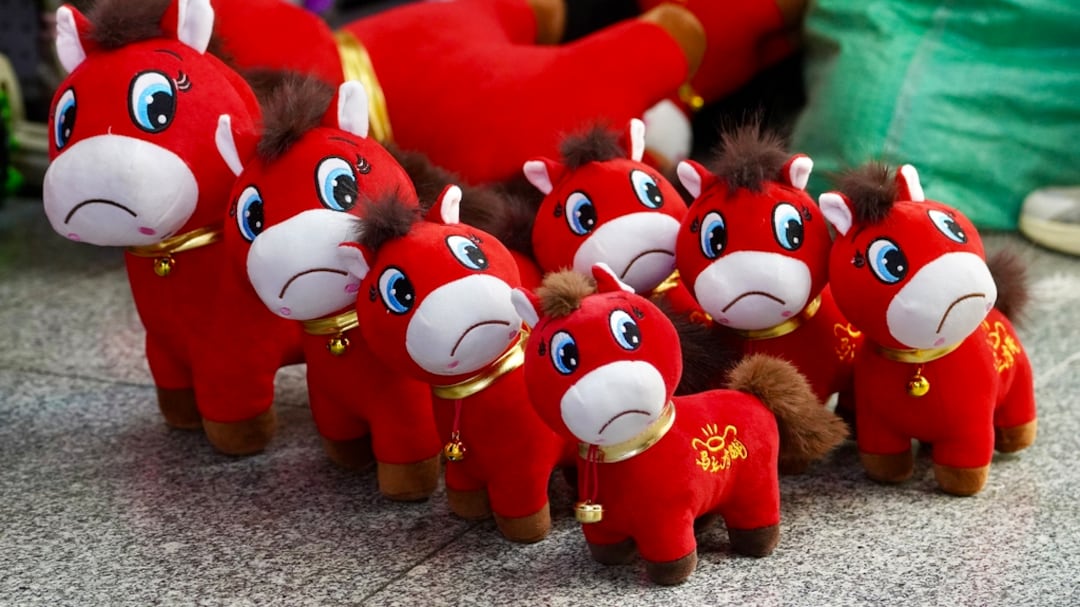 Why China's 'Crying Horse' Toy Is Going Viral Ahead Of Lunar New Year 2026