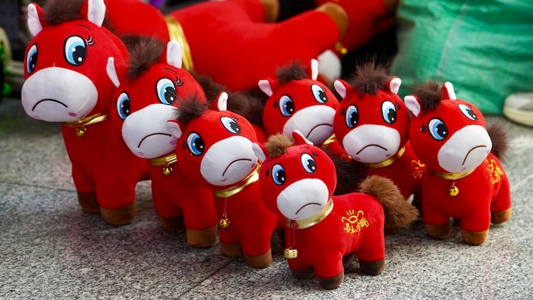 Why China's 'Crying Horse' Toy Is Going Viral Ahead Of Lunar New Year 2026