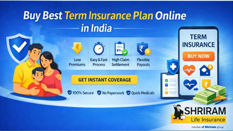Buy Best Term Insurance Plan & Policy Online in India 2026