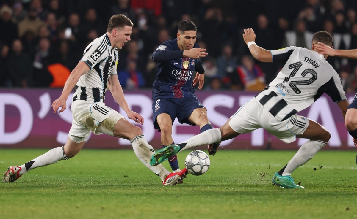 PSG And Newcastle Drop Into Champions League Play-Offs After Stalemate