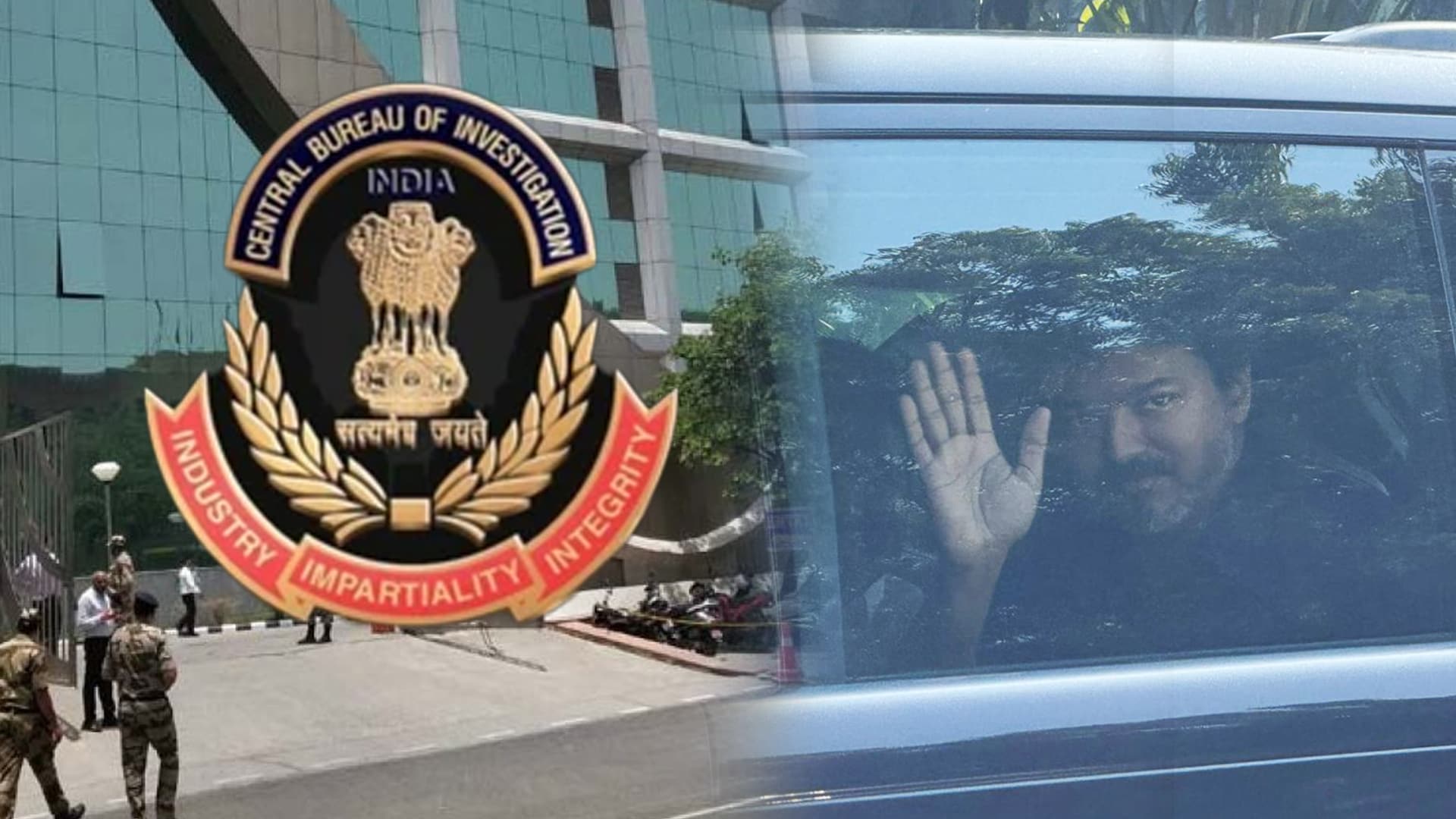 TVK Chief Vijay Appears Before CBI In Karur Stampede Case