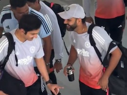 Watch: Gautam Gambhir Shares Light-Hearted Moment With Rohit Sharma Ahead Of India vs New Zealand 3rd ODI