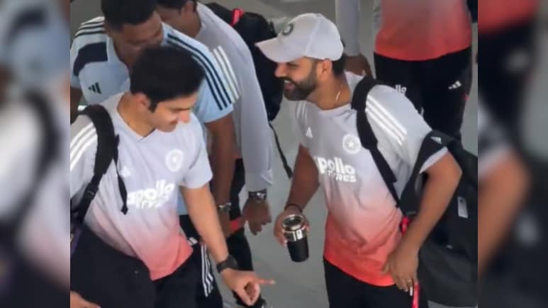 IND vs NZ, 3rd ODI: रोहित शर्मा-गौतम गंभीर के बीच 'याराना' को देख फैन्स गदगद, Video