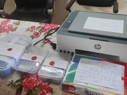 बड़वानी में नकली नोट छापने वाला गैंग पकड़ा, पुलिस ने दो आरोपियों को गिरफ्तार कर बरामद किए 500-100 के नकली नोट