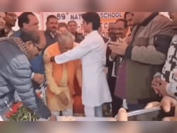 Video: BJP Leader, 73, Touches Feet Of Jyotiraditya Scindia's 31-Year-Old Son