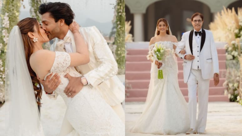 Nupur Sanon Marries Stebin Ben In A Dreamy Christian Ceremony. See Inside Pics