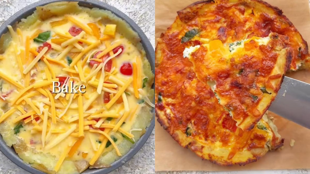 A Doctor's Recipe For Smashed Potatoes With Egg And Veggies Is Viral With Over 76 Million Views