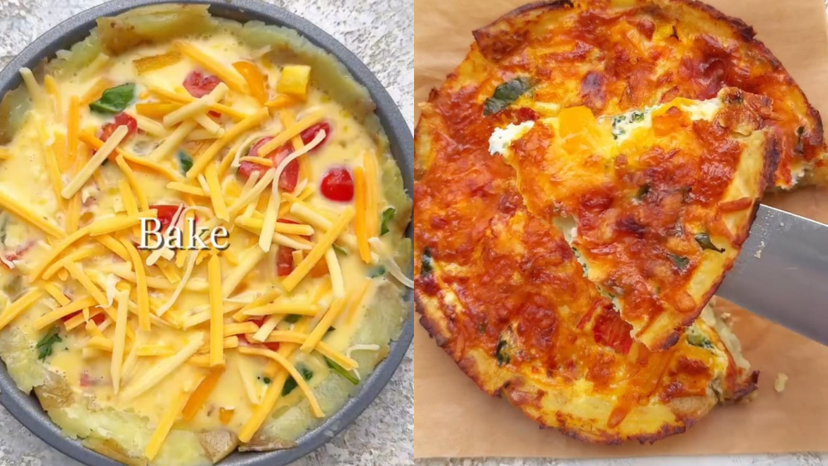 A Doctor's Recipe For Smashed Potatoes With Egg And Veggies Is Viral With Over 76 Million Views