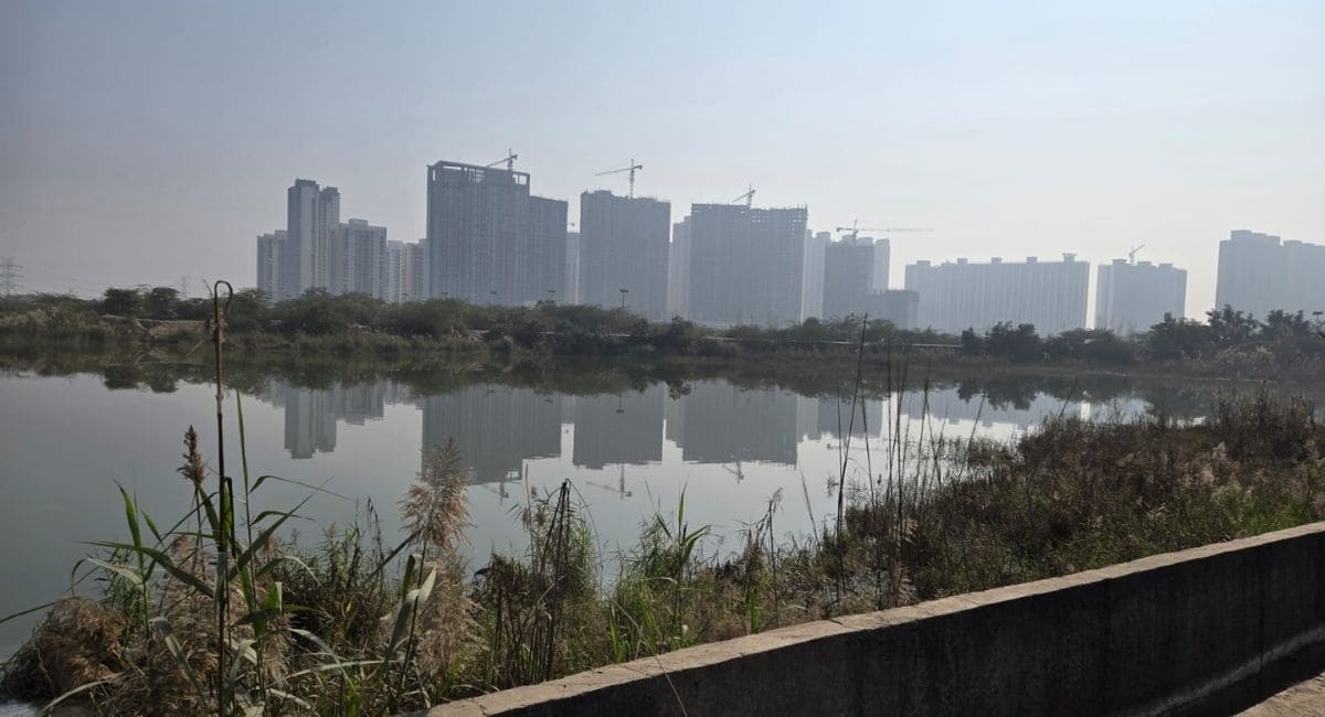 नोएडा सेक्टर 150 की वो जगह जहां इंजीनियर युवराज की हुई थी मौत 