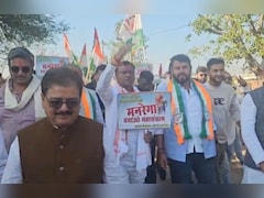 मनरेगा बचाओ संग्राम! पदयात्रा में शामिल हुए कांग्रेस प्रदेश अध्यक्ष, 'धान घोटाले' पर कही ये बात