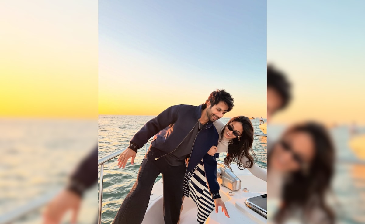 Mira Rajput and Shahid Kapoor Celebrate New Year with Reflective Yacht Post