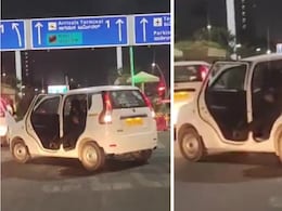 Video: Bengaluru Woman Opens Car Door During Fight With Husband, Triggers Panic