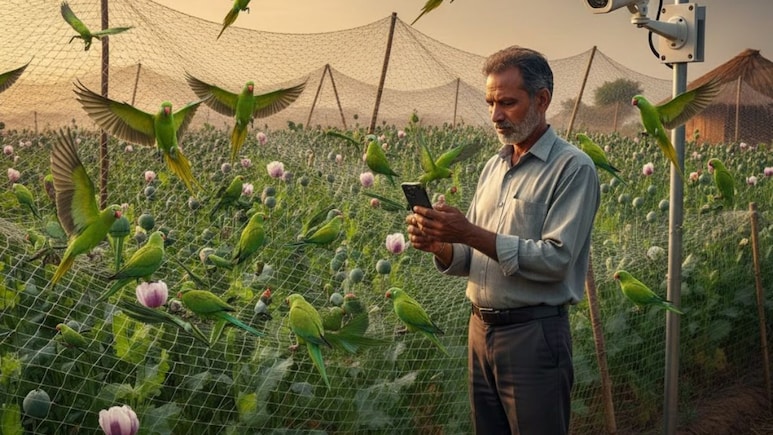 Rajasthan: 'नशेड़ी तोते चुरा ले गए अफीम तो छिन जाएगा लाइसेंस', चित्तौड़गढ़ में मोबाइल पर खेतों की LIVE पहरेदारी कर रहे किसान
