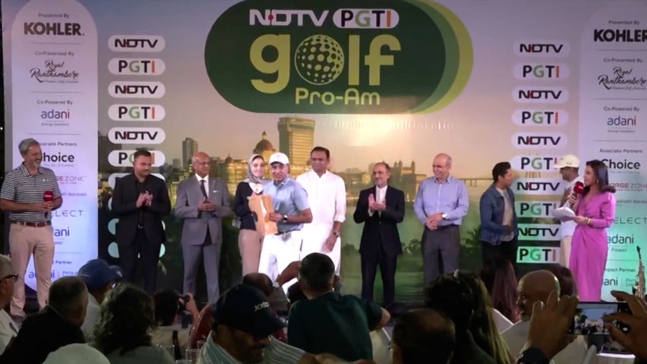 NDTV PGTI Golf Pro-Am Brings Business And Sport Together In Mumbai
