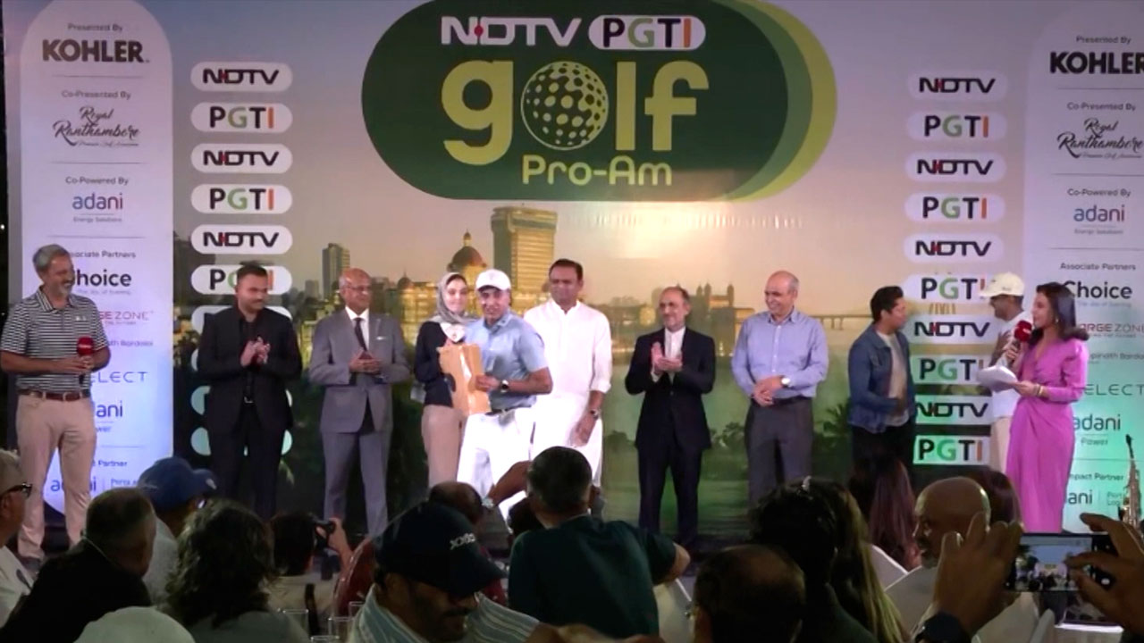 NDTV PGTI Golf Pro-Am Brings Business And Sport Together In Mumbai