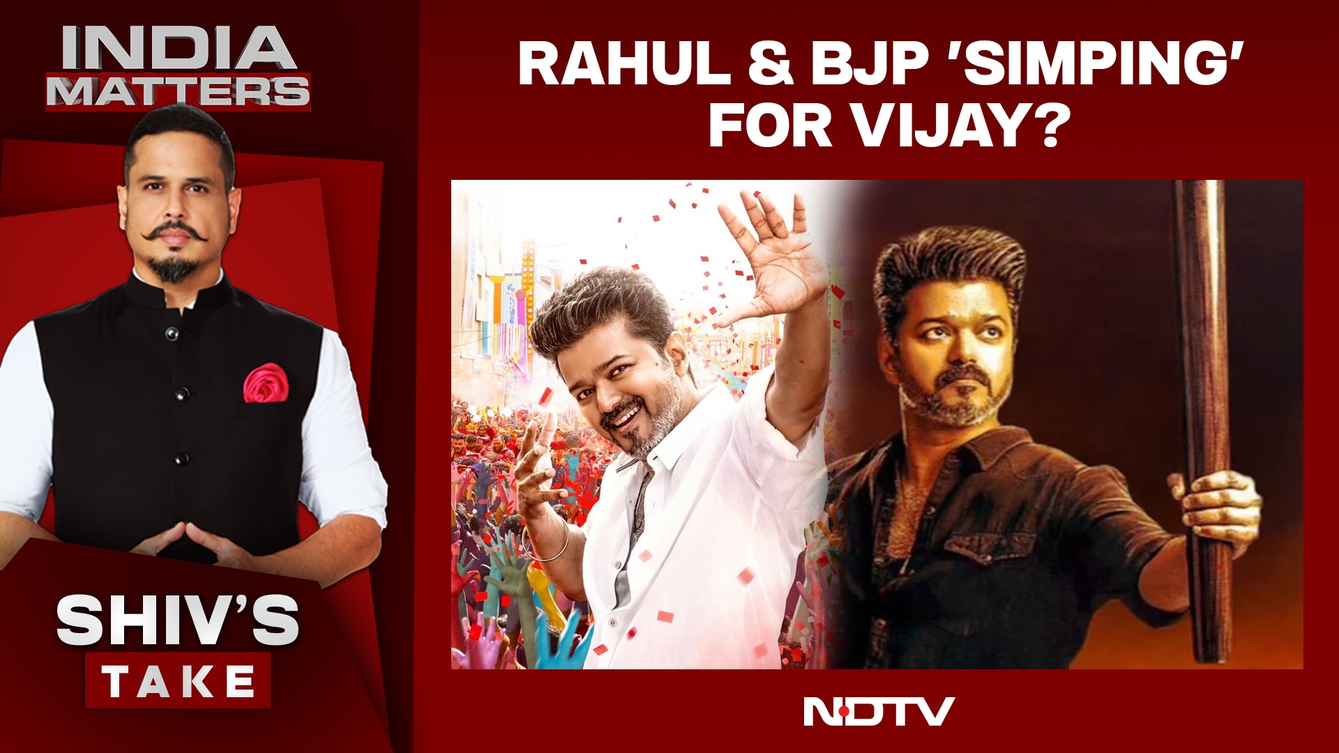 All Eyes On Vijay: Congress, BJP Jostle For Star Power In Tamil Nadu