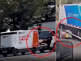 Self-Driving Courier Vans In China Turning Out To Be A Menace, Shows Viral Video